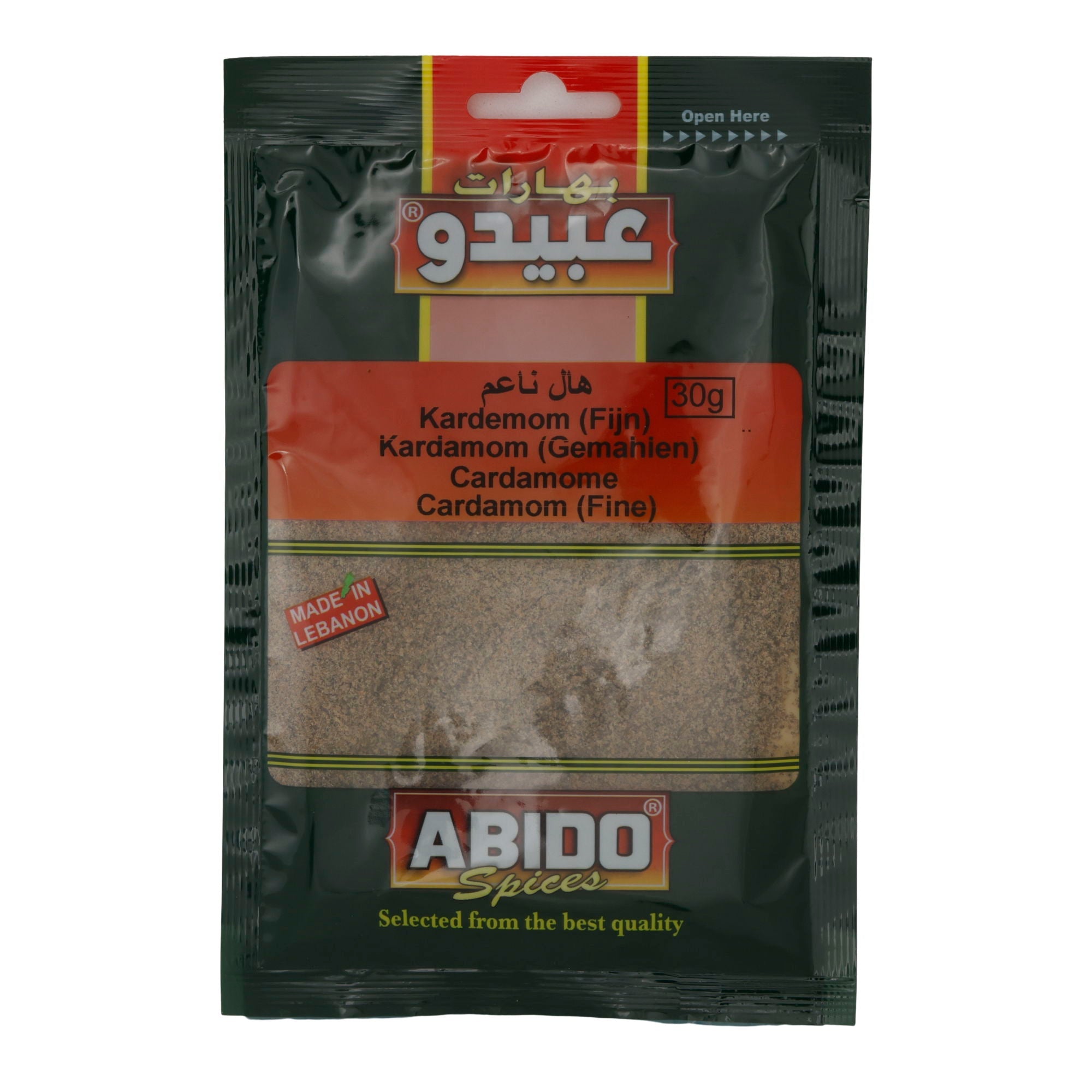 Gewürz Abido | Kardamom gemahlen | Intensiv duftend, orientalisch | 30g ABIDO